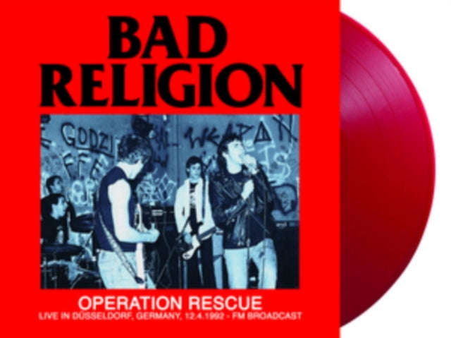 Bad Religion - Operation Rescue - Live In Dusseldorf. Germany. 12.4.1992 - Fm Broadcast (Coloured...