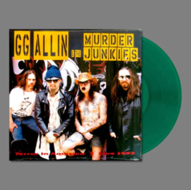 Gg Allin & The Murder Junkies - Terror In America (Clear Green Vinyl) (Vinyl)