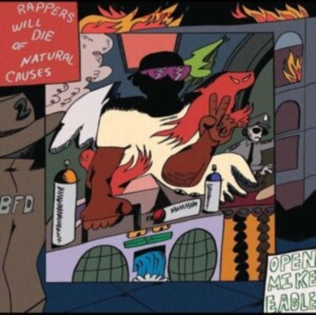 Open Mike Eagle - Rappers Will Die Of Natural Causes (Silver Vinyl) (Vinyl)