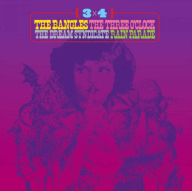 Various Artists - 3 X 4: The Bangles. The Three OClock. The Dream Syndicate. Rain Parade (Psyched...