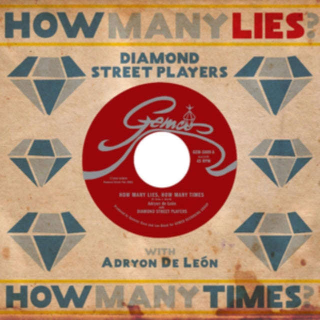 Diamond Street Players - How Many Lies. How Many Times (Vinyl Single)