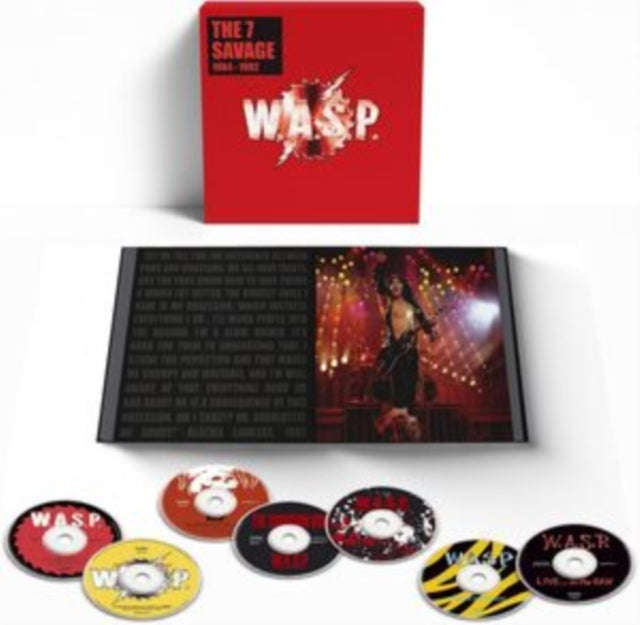 W.A.S.P. - The 7 Savage (CD Box Set)
