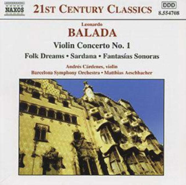 Barcelona Soaeschbacher - Baladaviolin Concerto No 1 (CD)