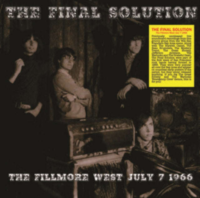 Final Solution - The Fillmore West July 7 1966 (Vinyl)