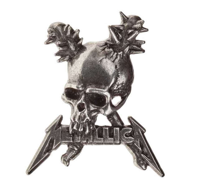 Metallica - Metallica Damage Inc. Skull Pin Badge (Badge Pin Metal)