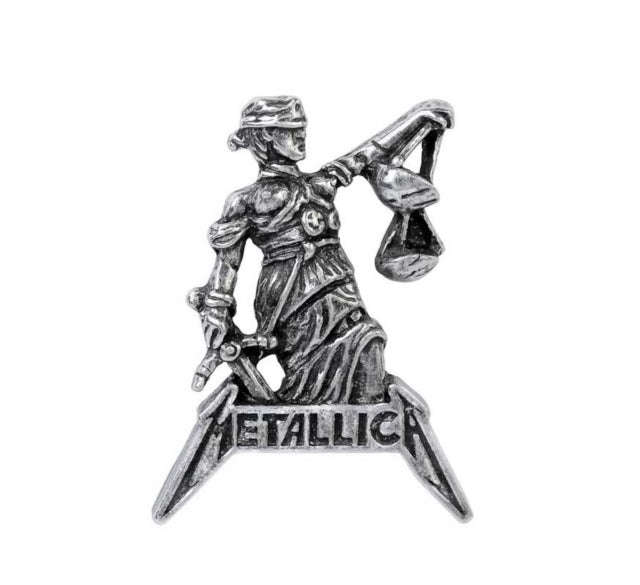 Metallica - Metallica Justice For All Pin Badge (Badge Pin Metal)