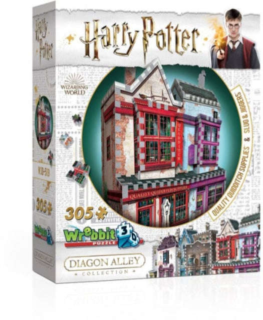 Harry Potter - Harry Potter Diagon Alley Collection: Quidditch Supplies & Slug & Jiggers - 305 Pi...