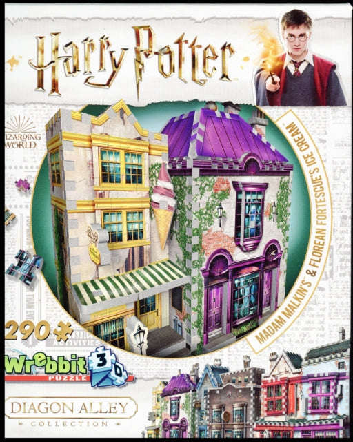 Harry Potter - Harry Potter Diagon Alley Collection: Madam Malkins & Florean Fortescues - 290 Pie...