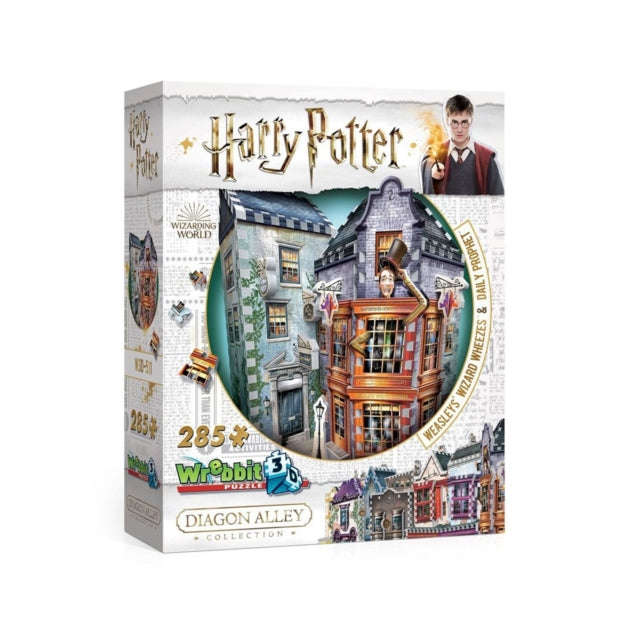 Harry Potter - Harry Potter Diagon Alley Collection: Weasley Wizards Wheezes - 285 Piece 3D Jigsa...