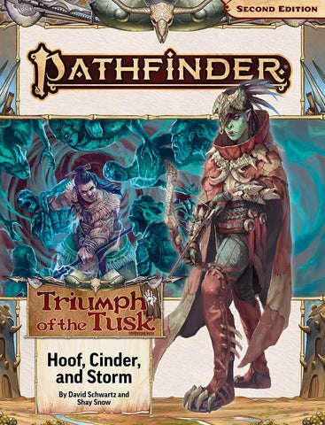 Pathfinder Adventure Path Hoof Cinder & Storm (Triumph of the Tusk 2 of 3) (RPGs)