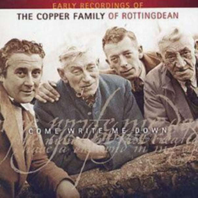 Copper Family - Come Write Me Down (CD)
