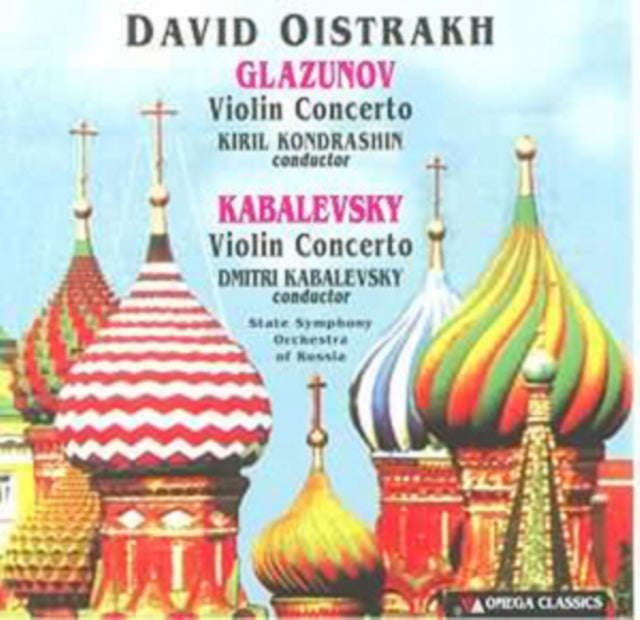 David Oistrakh - Kabalevsky. Glazunov Violin Concs & Gliere Romance (CD)