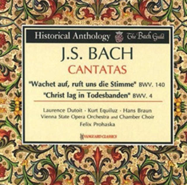 Vienna / Prohaska - J S Bach Cantatas 4. 140 (CD)