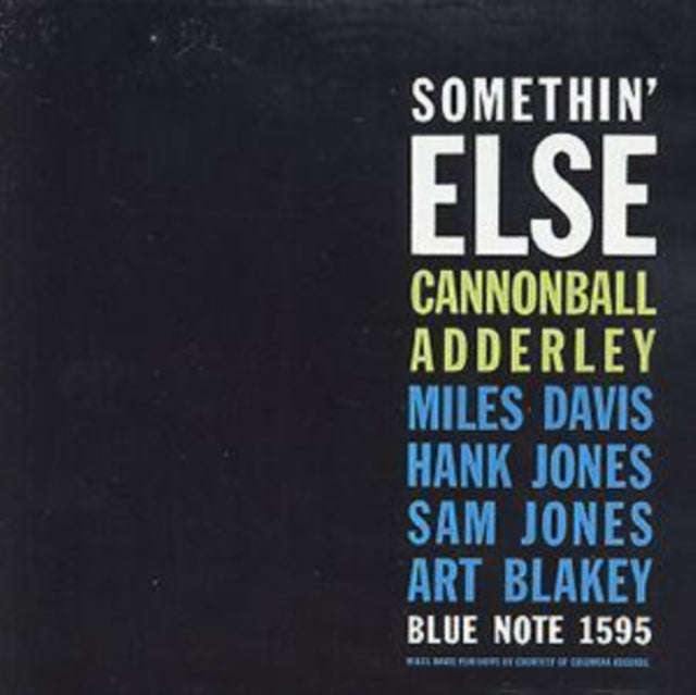 Cannonball Adderley - Somethin Else (CD)