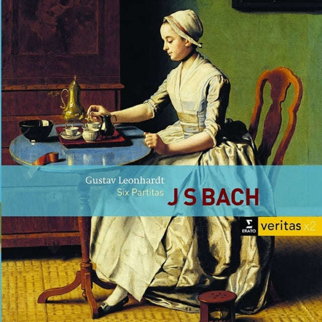 Gustav Leonhardt - J.S.Bach - 6 Partitas Bwv 825 - 30 (CD)