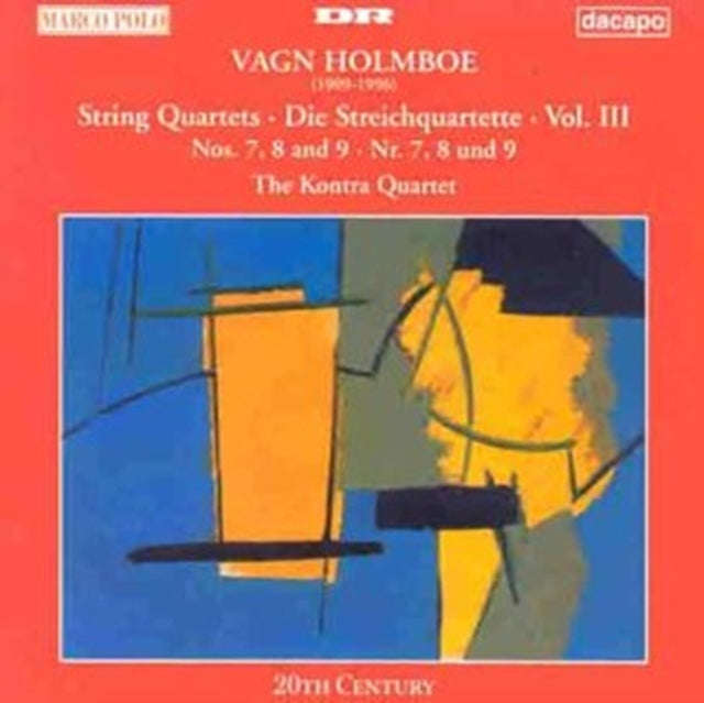 V. Holmboe - Streichquartette Vol. 3 (CD)