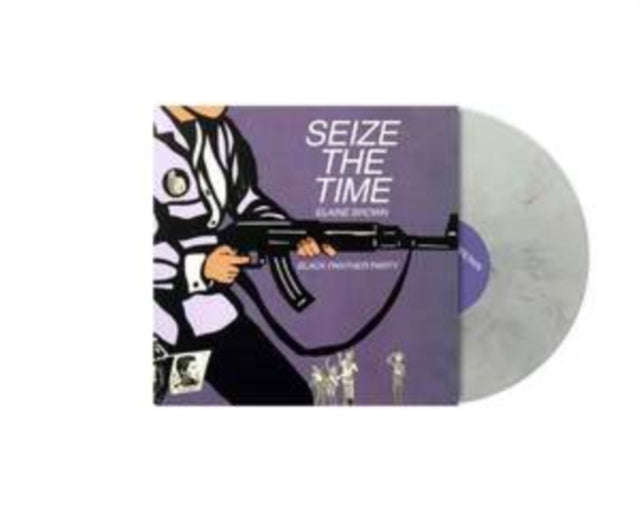 Elaine Brown (Black Panther Party) - Seize The Time (White Marbled Vinyl) (Vinyl)