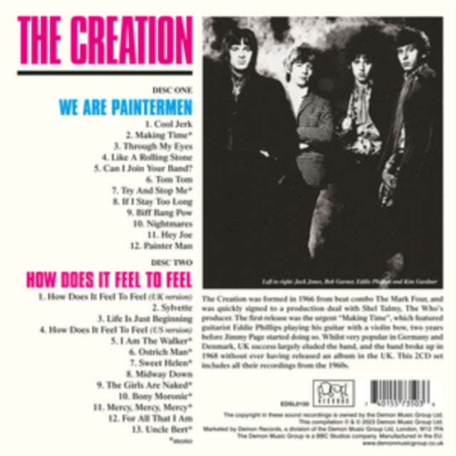 Creation - We Are Paintermen + How Does It Feel To Feel (Deluxe Edition) (CD)