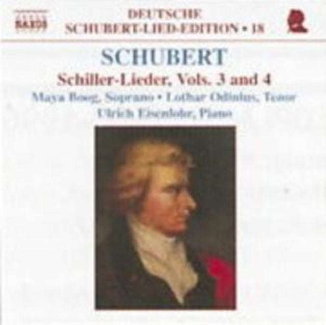 Boogodiniuseisenlohr - Schubertschillerlieder Vol 3 4 (CD)