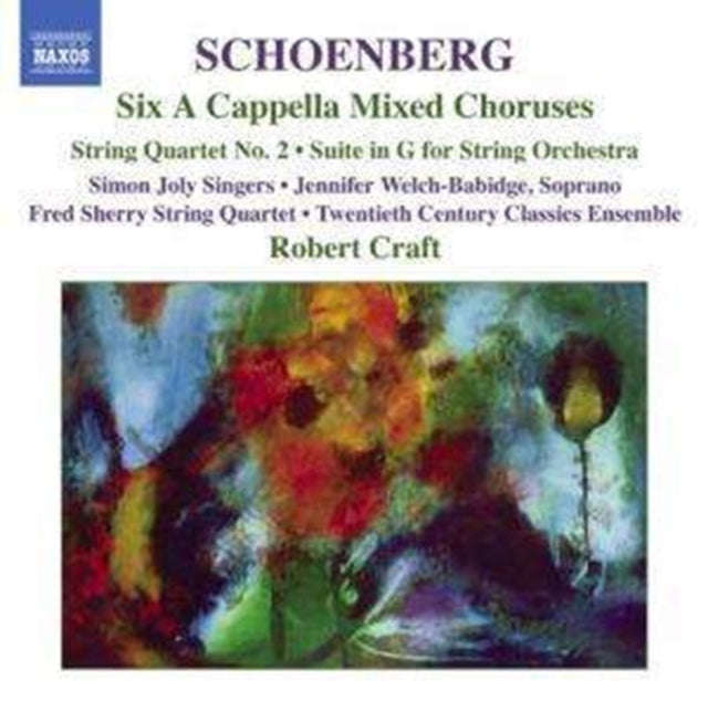 20Th Century Enscraft - Schoenberg6 A Cappella Mixed Choruses (CD)