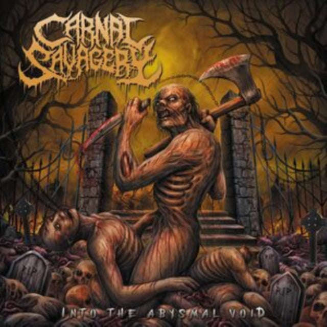Carnal Savagery - Into The Abysmal Void (Clear Formaldehyde Yellow Vinyl) (Vinyl)