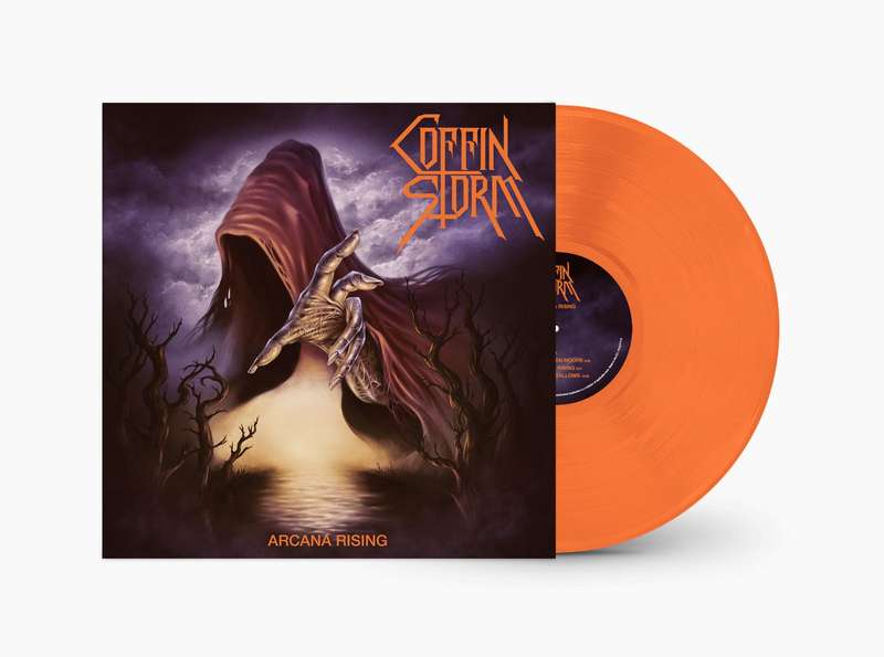 Coffin Storm - Arcana Rising (Orange Vinyl) (Vinyl)