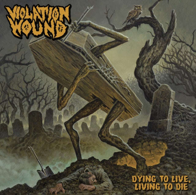 Violation Wound - Dying To Live. Living To Die (Digi) (CD)