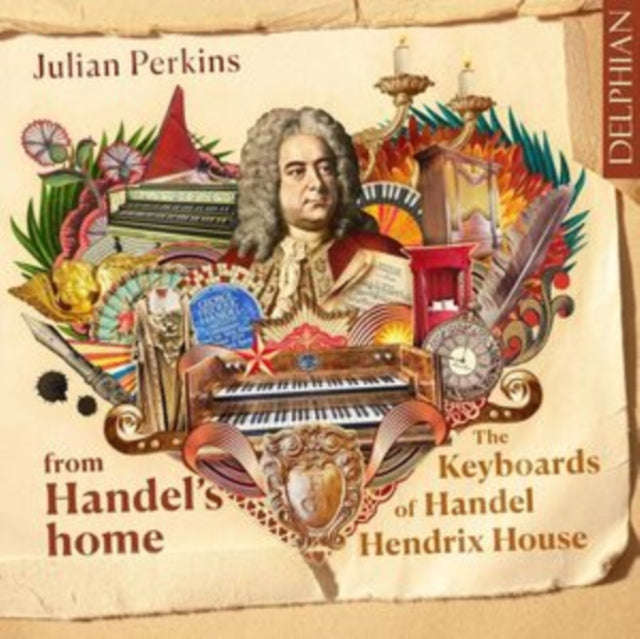Julian Perkins / Carole Cerasi - From Handels Home: The Keyboards Of Handel Hendrix House (CD)