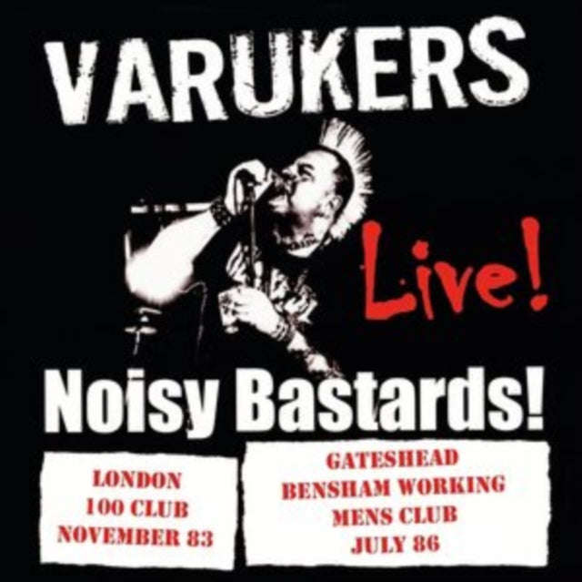 Varukers - Noisy Bastards (Red Vinyl) (Vinyl)