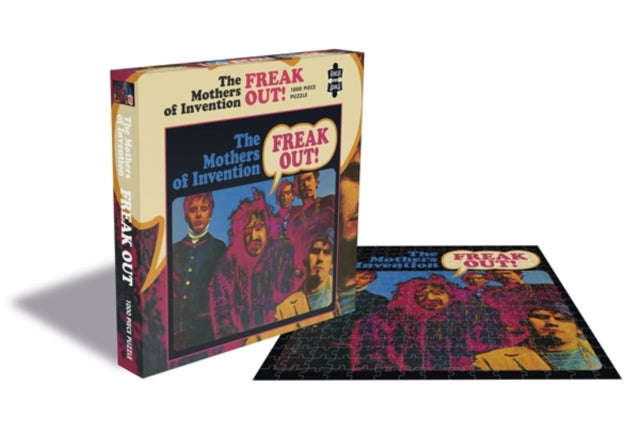 Frank Zappa & The Mothers Of Invention - Frank Zappa Freak Out! - 1000 Piece Jigsaw Puzzle (Jigsa...