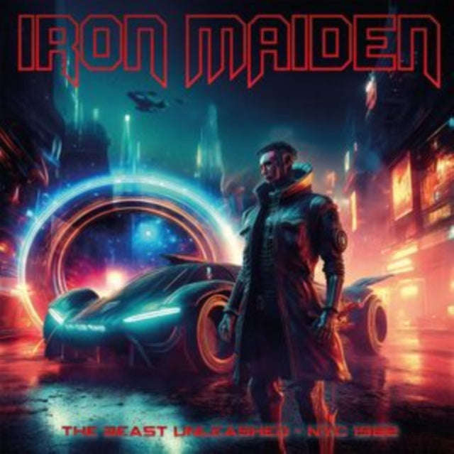 Iron Maiden - The Beast Unleashed - NYC 1982 (Red/Black Splatter Vinyl) (Vinyl)