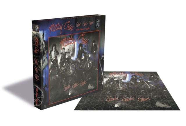 Motley Crue - Motley Crue Girls. Girls. Girls - 500 Piece Jigsaw Puzzle (Jigsaw Puzzle)