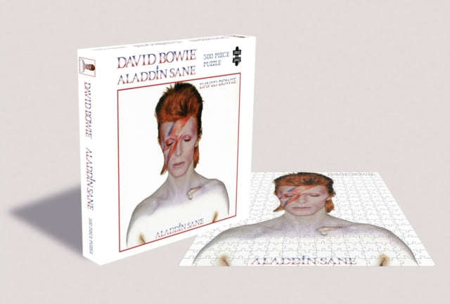 David Bowie - David Bowie Aladdin Sane - 500 Piece Jigsaw Puzzle (Jigsaw Puzzle)