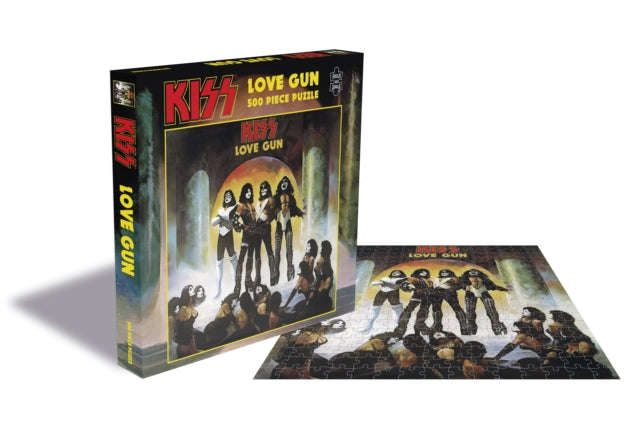 Kiss - Kiss Love Gun - 500 Piece Jigsaw Puzzle (Jigsaw Puzzle)