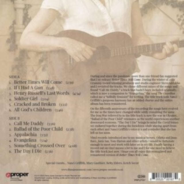 Diana Jones - Better Times Will Come (Reimagined/Remastered Edition) (Vinyl)