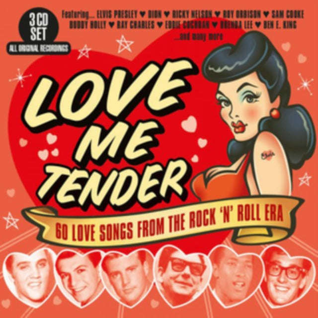 Various Artists - Love Me Tender - 60 Love Songs From The Rock N Roll Era (CD)