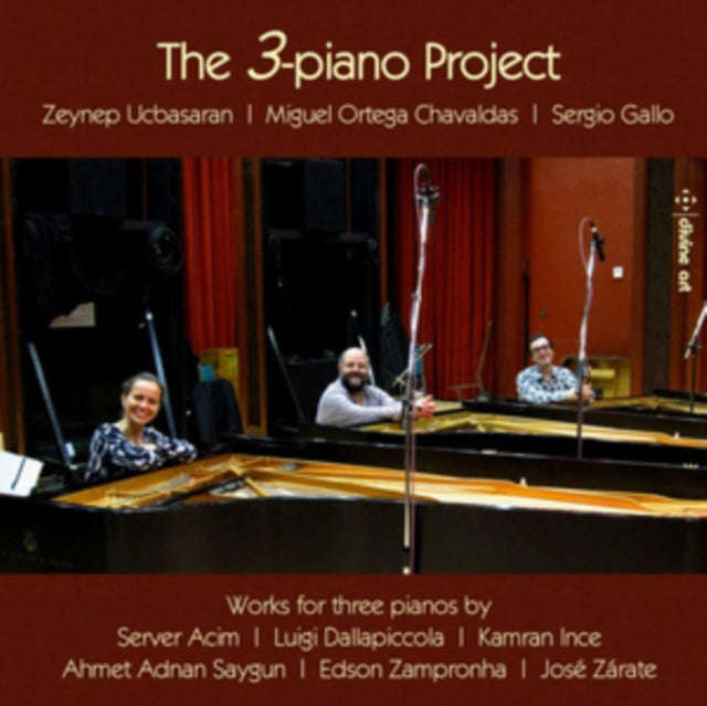 Ucbasaran / Chavaldas / Gallo - The 3-Piano Project: Works For Three Pianos (CD)