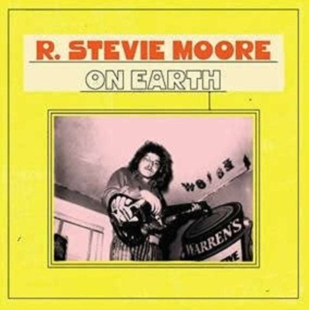 R. Stevie Moore - On Earth (Black/Baby Pink Splatter Vinyl) (Vinyl)