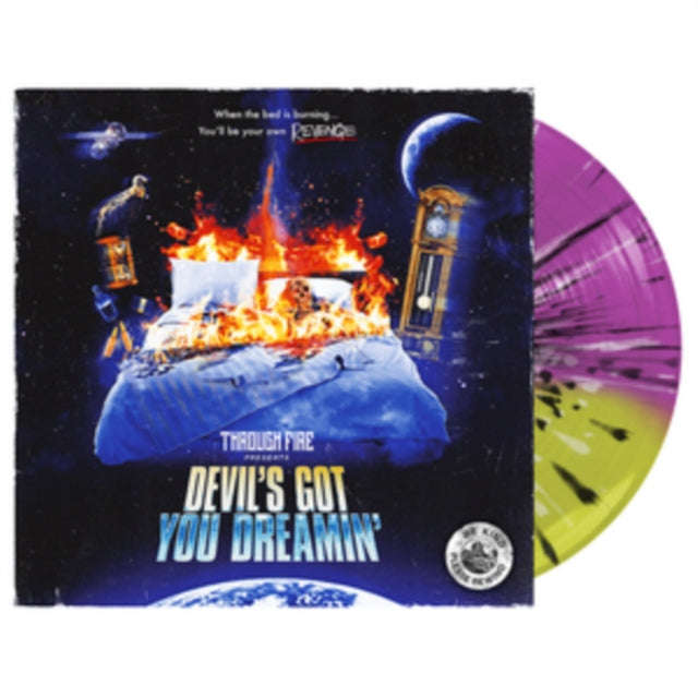 Through Fire - Devils Got You Dreamin (Yellow/Neonviolter/Black/White Split Vinyl) (Vinyl)