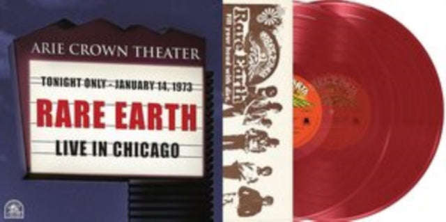 Rare Earth - Live In Chicago (Red Vinyl) (Vinyl)