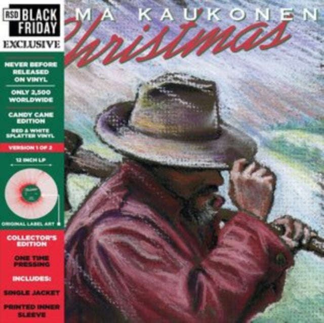 Jorma Kaukonen - Christmas (Red/White Splatter Vinyl) ( 2021) (Vinyl)