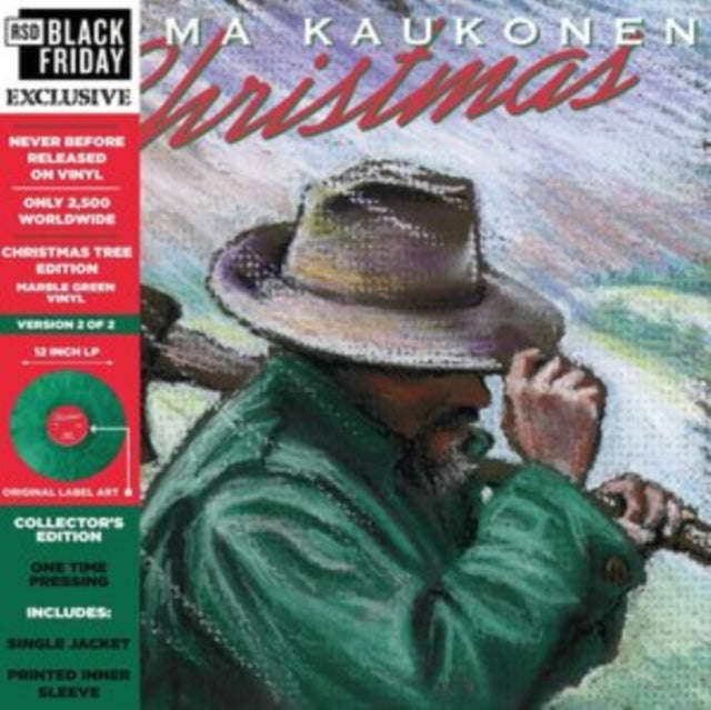 Jorma Kaukonen - Christmas (Green Marble Vinyl) ( 2021) (Vinyl)