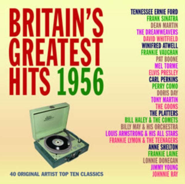 Various Artists - Britains Greatest Hits 1956 (CD)