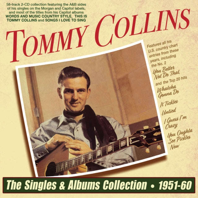 Tommy Collins - The Singles & Albums Collection 1951-60 (CD)