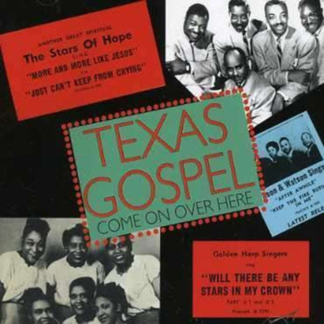 Various Artists - Texas Gospel - Come On Over Here. Vol. 1 (CD)