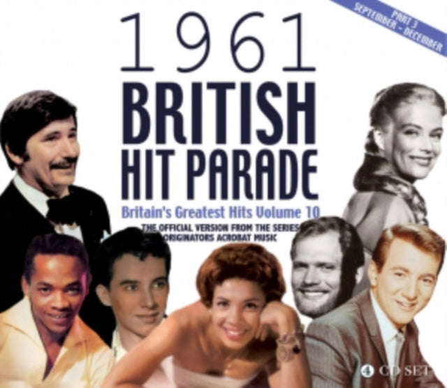 Various Artists - 1961 British Hit Parade - Vol. 10-3 (CD)