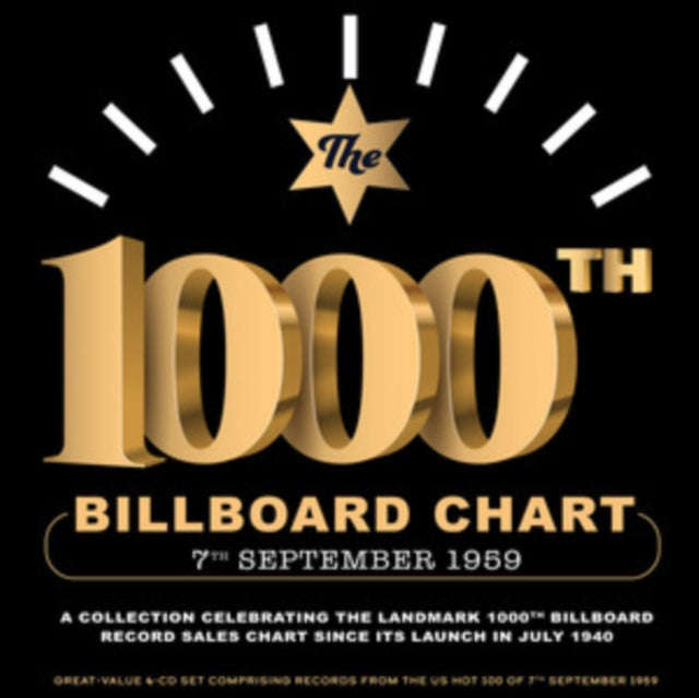 Various Artists - 1000th Billboard Chart 7Th September 1959 (CD)