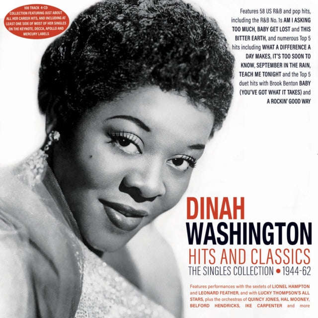Dinah Washington - Hits And Classics - The Singles Collection 1944-62 (CD)