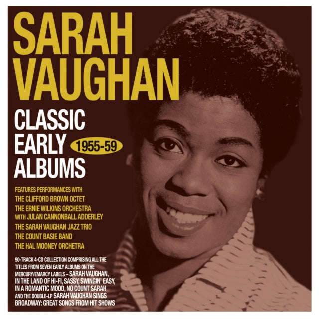 Sarah Vaughan - Classic Early Albums 1955-59 (CD)
