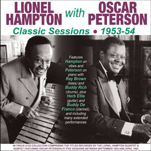 Lionel Hampton & Oscar Peterson - Lionel Hampton With Oscar Peterson - Classic Sessions 1953-54 (CD)